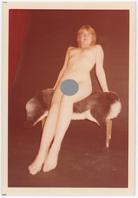 Vintage 1970s / 80s American Naturalism Nudism Female Model 4.5" x 3.5"