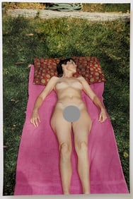 Vintage 1980s American Naturalism Nudism Large Photo Kodak 12" x 8"