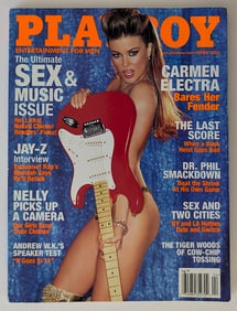 Playboy Magazine - April 2003 - Carmen Electra