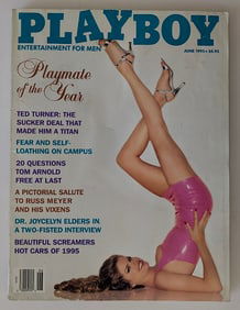 Playboy Magazine June 1995 Playmate Rhonda Adams