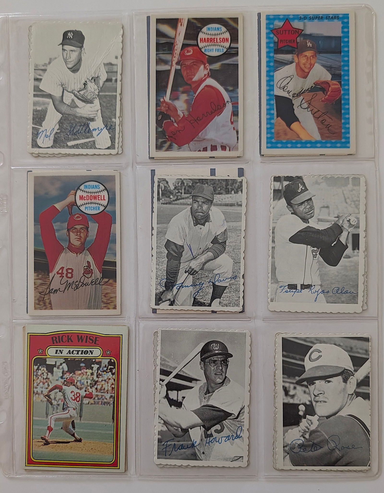 Vintage Set Various Baseball Cards Collection (1 of 2)