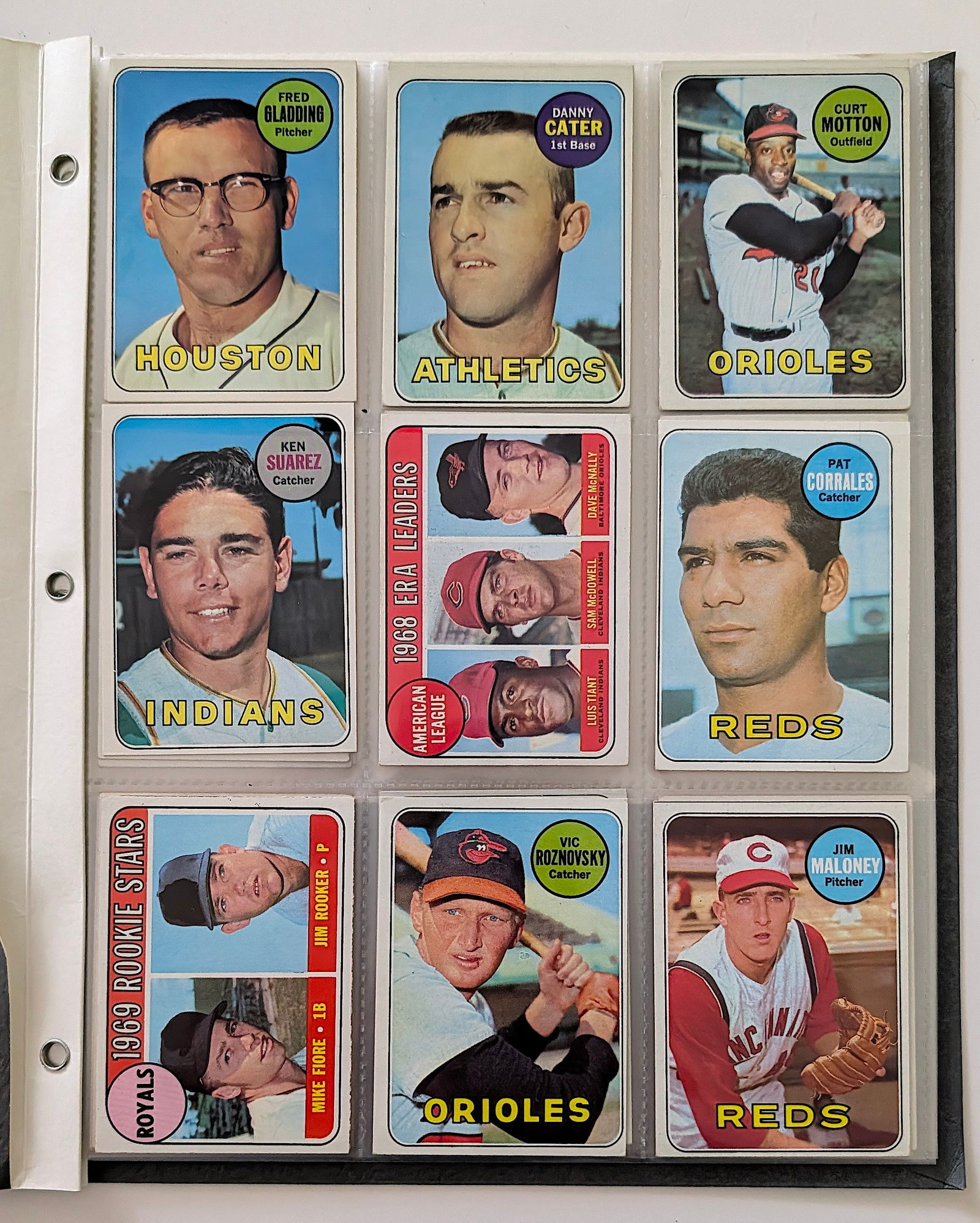 Vintage Set 1969 Topps Baseball Cards Collection (1 of 7)