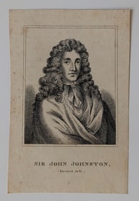 Antique Paper Sheet with Rare and Fine Art Ephemera Gravures