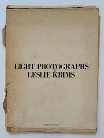 Eight Photographs by LESLIE KRIMS, Printed 1970