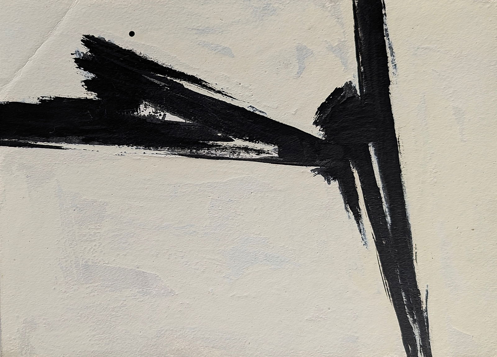 Vintage Abstract Expressionism Painting Likely by FRANZ KLINE (1 of 3)