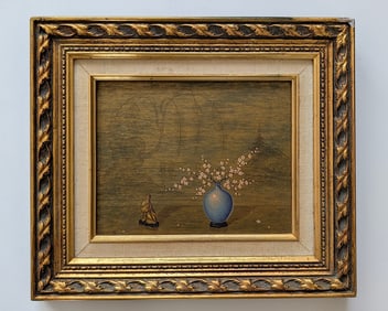 ALFONSO T. TORAN (1896-1965) Still Life Painting Signed, Framed