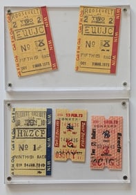 Vintage Set Ephemera Horse Racing Tickets, 1973