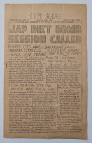 Scarce Original (No Reprod.) Ephemera SEABEES Civil Eng. Corps, US Navy