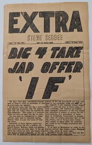 Scarce Original (No Reprod.) Ephemera SEABEES Civil Eng. Corps, US Navy