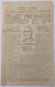 Scarce Original (No Reprod.) Ephemera SEABEES Civil Eng. Corps, US Navy