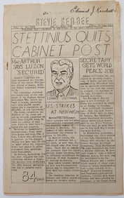 Scarce Original (No Reprod.) Ephemera SEABEES Civil Eng. Corps, US Navy