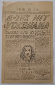 Scarce Original (No Reprod.) Ephemera SEABEES Civil Eng. Corps, US Navy