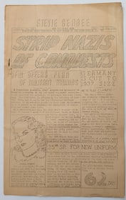 Scarce Original (No Reprod.) Ephemera SEABEES Civil Eng. Corps, US Navy