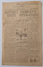 Scarce Original (No Reprod.) Ephemera SEABEES Civil Eng. Corps, US Navy