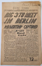 Scarce Original (No Reprod.) Ephemera SEABEES Civil Eng. Corps, US Navy