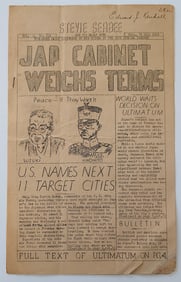 Scarce Original (No Reprod.) Ephemera SEABEES Civil Eng. Corps, US Navy