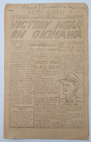 Scarce Original (No Reprod.) Ephemera SEABEES Civil Eng. Corps, US Navy