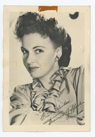 FRANCES GIFFORD - B&W Promotional Photograph, Ca. 40's - 50's