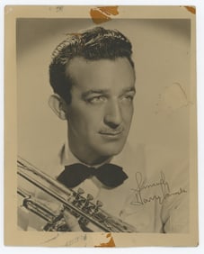 HARRY JAMES - B&W Promotional Photograph, Ca. 40's - 50's