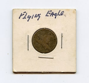 Antique 1857/1858 Flying Eagle One Cent Coin Collectors