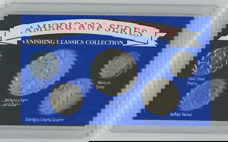 Americana Series Vanishing Classics Collection coin set.