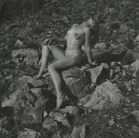 ANDRÉ DE DIENES Vintage Photo 1950s-1960s Nude Study