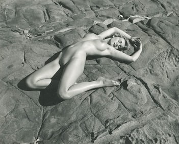 ANDRÉ DE DIENES Vintage Photo 1950s-1960s Nude Study