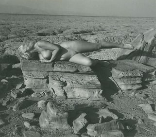 ANDRÉ DE DIENES Vintage Photo 1950s-1960s Nude Study