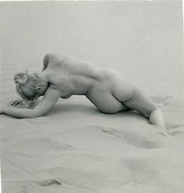 ANDRÉ DE DIENES Vintage Photo 1950s-1960s Nude Study