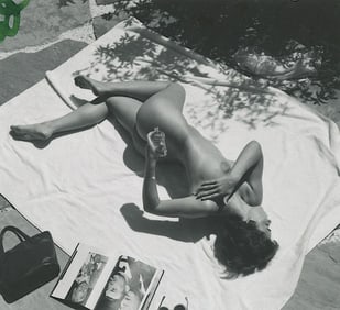 ANDRÉ DE DIENES Vintage Photo 1950s-1960s Nude Study