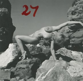 ANDRÉ DE DIENES Vintage Photo 1950s-1960s Nude Study