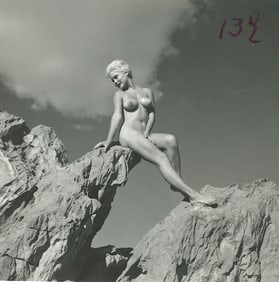 ANDRÉ DE DIENES Vintage Photo 1950s-1960s Nude Study
