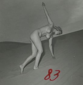 ANDRÉ DE DIENES Vintage Photo 1950s-1960s Nude Study
