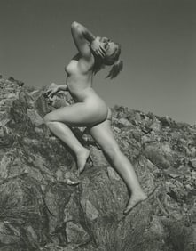 ANDRÉ DE DIENES Vintage Photo 1950s-1960s Nude Study