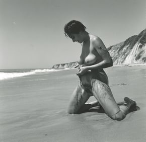 ANDRÉ DE DIENES Vintage Photo 1950s-1960s Nude Study