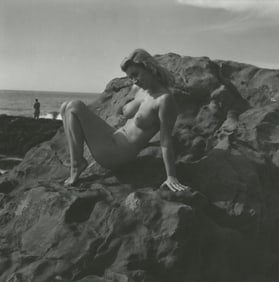 ANDRÉ DE DIENES Vintage Photo 1950s-1960s Nude Study