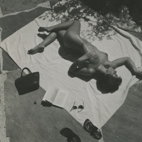 ANDRÉ DE DIENES Vintage Photo 1950s-1960s Nude Study