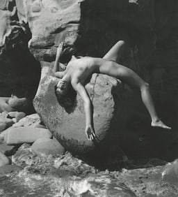 ANDRÉ DE DIENES Vintage Photo 1950s-1960s Nude Study