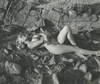 ANDRÉ DE DIENES Vintage Photo 1950s-1960s Nude Study