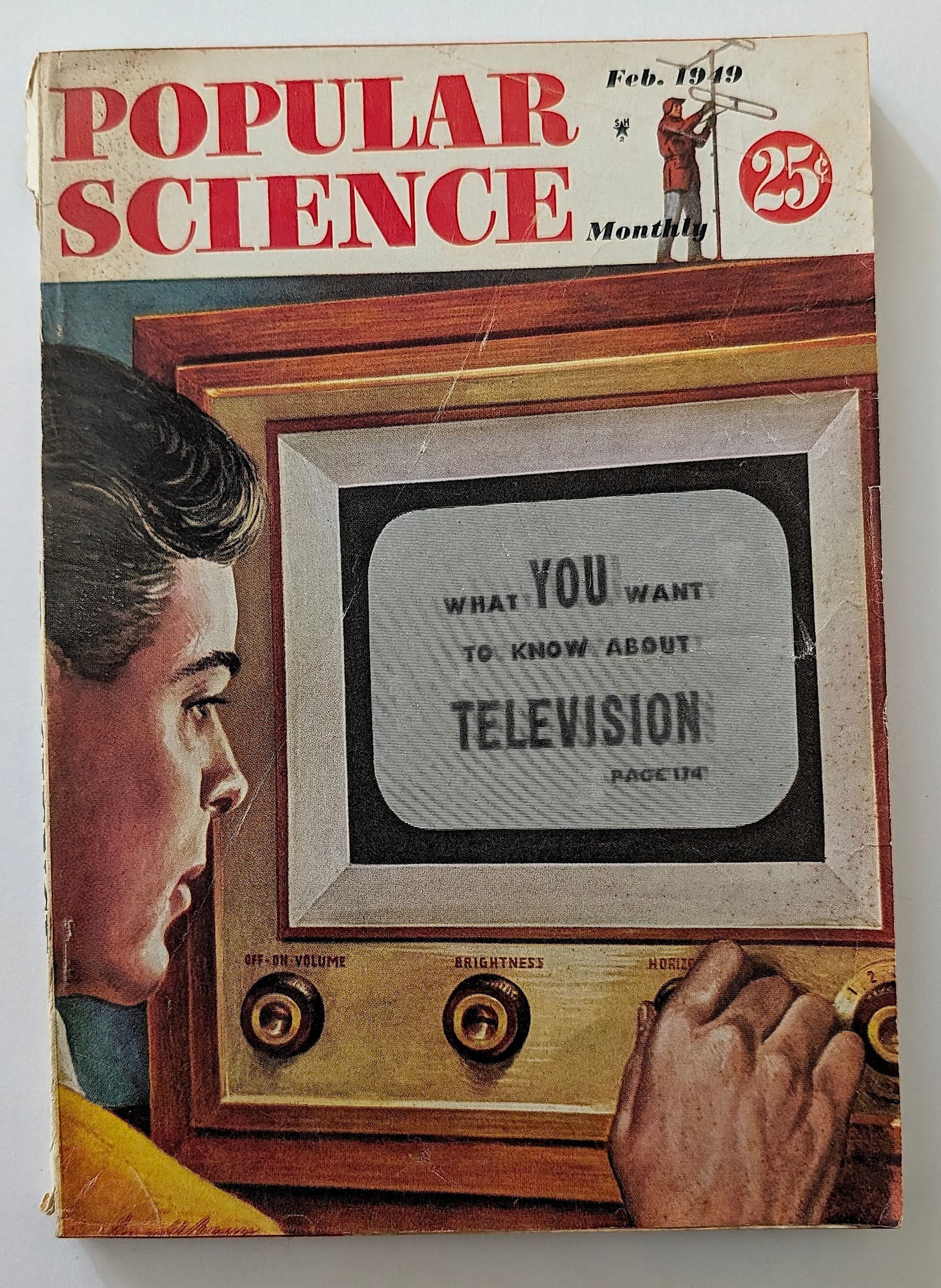 Popular Science magazine from February 1949 (1 of 6)