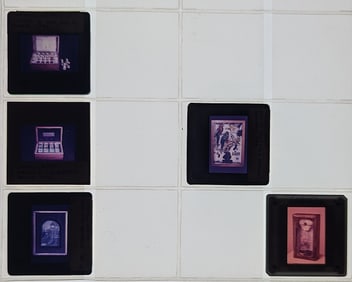 JOSEPH CORNELL Unique Museal Set of Original 20th C. 35mm Art Slides
