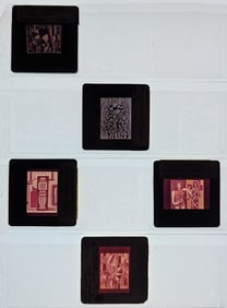 FERNAND LEGER Unique Museal Set of Original 20th C. 35mm Art Slides