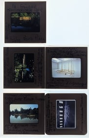 MICHAEL SINGER Unique Museal Set of Original 20th C. 35mm Art Slides