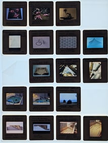 HIGHSTEIN & MORE Unique Museal Set of Original 20th C. 35mm Art Slides