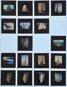 FERRARA & MORE Unique Museal Set of Original 20th C. 35mm Art Slides