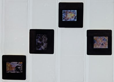 SEVERINI Unique Museal Set of Original 20th C. 35mm Art Slides
