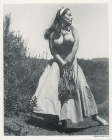 BUNNY YEAGER Vintage Pin Up Litho Model DIANE WEBBER