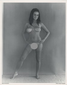 BUNNY YEAGER Vintage Pin Up Litho Model RUTH ANDERSON