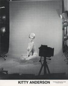 BUNNY YEAGER Vintage Pin Up Litho Model KITTY ANDERSON