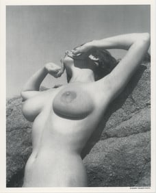 BUNNY YEAGER Vintage Pin Up Litho Model DIANE WEBBER